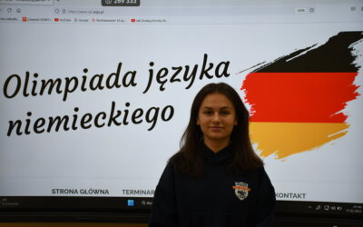 Nasza uczennica finalistką 47. Ogólnopolskiej Olimpiady Języka Niemieckiego
